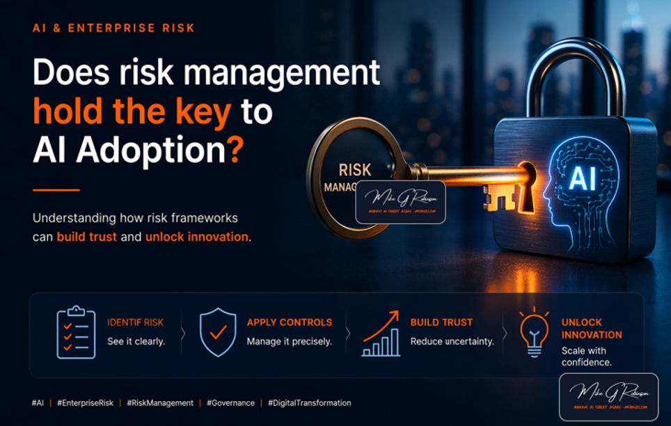 Does risk management hold the key to AI Adoption? (Part 1/2)